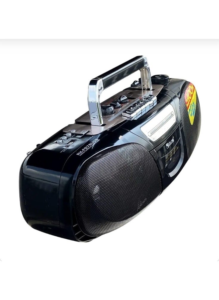 جولون مسجل كاسيت راديو  مكبر صوت محمول RX-FS78USB - أسود - Image 2